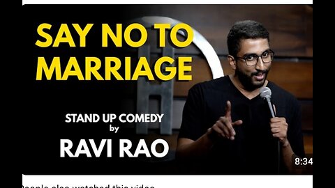 Say no to married _stand_up _comedy"Ravi rao