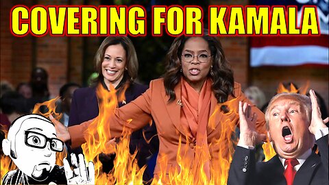 Oprah HIDES Kamala's WORD SALAD answers in virtual rally.