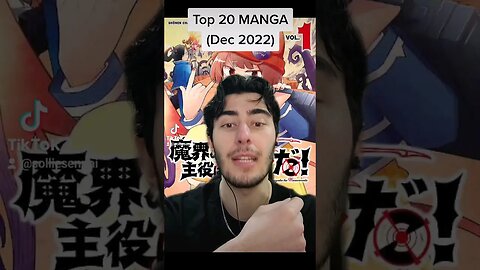 Top 20 BEST SELLING MANGA (Dec 2022)