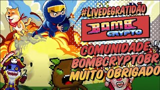 #LivedeGratidão Comunidade BombcryptoBr Muito Obrigado!