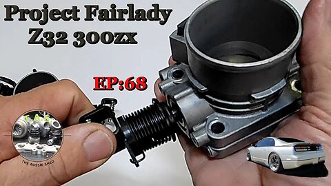 Making Throttle Body Bushings & Rebuilding The Mechanisms. Project Fairlady Z32 300zx Twin Turbo