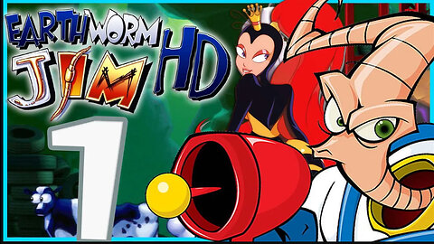 Earthworm Jim HD Walkthrough Part 1 New Junk City PS3