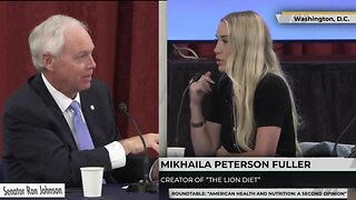 🔥 Senator Ron Johnson's Roundtable w/ Mikhaila Peterson: Autoimmunity & Much More! THE LION DIET, “American Health & Nutrition (CLIP)