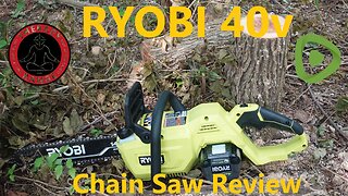 RYOBI 40v Electric Chain Saw Review