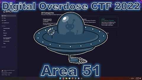 Digital Overdose CTF 2022: Area 51