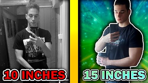 How I Grew My Arms By 5 Inches (4 Ways)