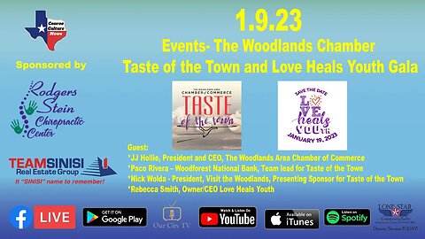 1.9.23 - The Woodlands Chamber Taste of the Town and Love Heals Youth Gala