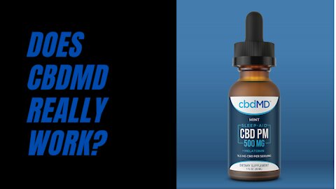 cbdMD Sleep Products Review (2021)