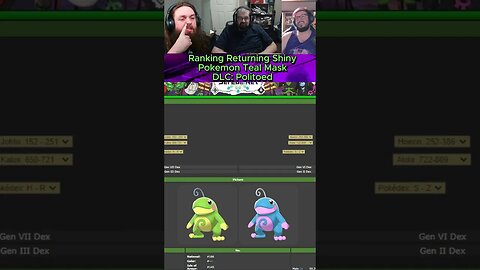 Politoed #pokemon #reaction #fypシ #tierlist #reactionshorts #pokemonscarletandviolet #trending