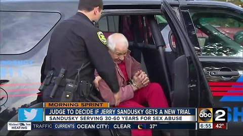 Sandusky to learn if he'll get a new trial or charges tossed