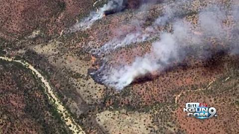 Sycamore Fire: Wildfire has burned 40 acres northwest of Sedona