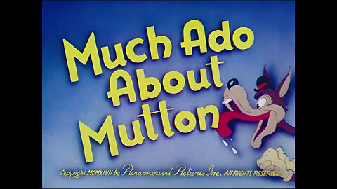 Much Ado About Mutton | Noveltoons | Restored HD version