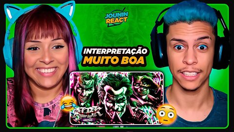 ALBK - Rap dos 3 Coringas (Batman) – UMA GRANDE PIADA | [React em Casal] 🔥