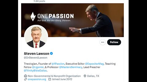 Steve Lawson has fallen...are You Next?