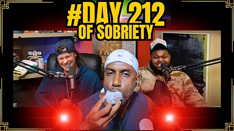 Day 212 of Sobriety: Dealing with Uncomfortable Days & Laughing with Theo Von and Druski #sobriety