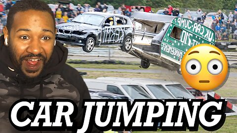 I MEAN AYE MAN.. | CAR JUMPING RAMP COMPETITION | REACTION!!!