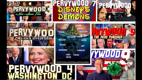 PERVYWOOD DOCUMENTARY FULL SEASON EP. 1 TO 9 - SATANIC HOLLYWOOD ILLUMINATI