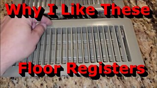 Check This Out! - Why I Like These Metal Floor Registers - Review