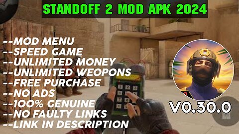 STANDOFF 2 MOD APK DOWNLOAD| LATEST MOD APK 2024