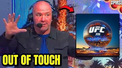 Dana White DELUSIONAL About The UFC Sphere Event? UFC 306 A FLOP CARD!