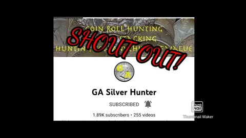 GA Silver Hunter Shout Out. Need to Go Check Him Out.