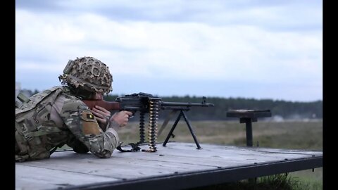 Battle Group Poland Conducts Croatia Small Arms Range #Shorts