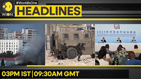 Terror tunnel in Gaza destroyed: IDF | FOCAC 2024: Focus on China-Africa synergy | Headlines | WION