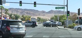 Barricade situation on Sahara and Sloan