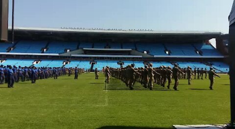 SOUTH AFRICA - Pretoria - SANDF and SAPS Rehearsal for Presidential Inauguration(Video) (pbh)