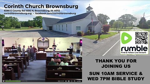 Corinth 9-4-2024: Wednesday Night Bible Study