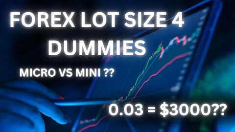 Forex Lot Size 4 Dummiez - SIMPLE BREAK DOWN