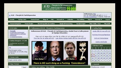 K10.dk aká Frank Jørgensen Another Danish Controlled Opposition Psyop Traitor! [15.09.2023]