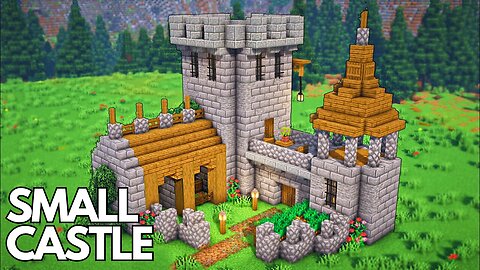 Minecraft: How to Build a Small Castle | Tutorial