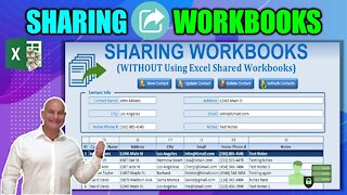 How to Create a MULTI-USER, macro enabled, Excel Workbook WITHOUT Using 'Share Workbook'