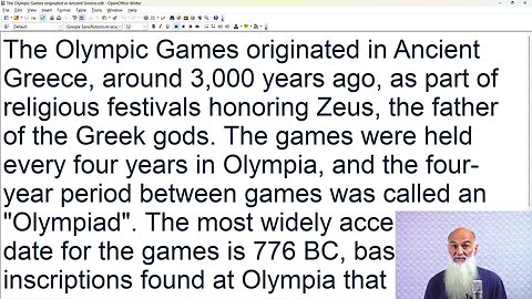 The OLYMPICS or SPORT's of ZEUS ~ SATAN