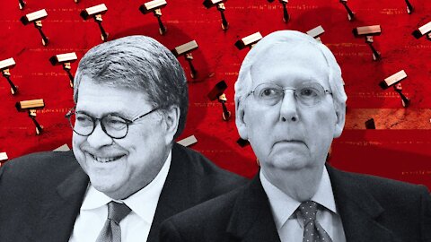 ATT: Mounting eveidence Bill Barr worked with Mitch Mconnel to thwart Trumps election.