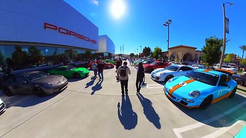 Porsche Santa Clarita Cars & Coffee - 8/5/2023 #porsche #carshow #insta360