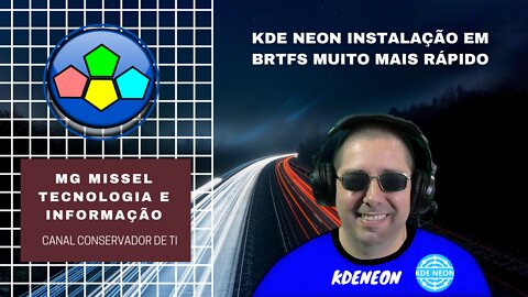 KDE NEON INSTALAÇÃO EM BRTFS MUITO MAIS RAPIDO