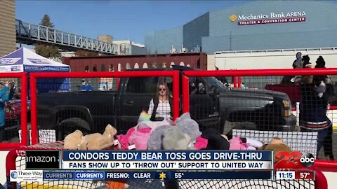 Condors ring in 2,000 teddy bears for the annual donation event