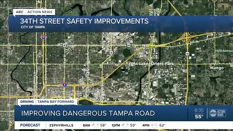 Tampa city leaders working to make 34th Street safer and more beautiful