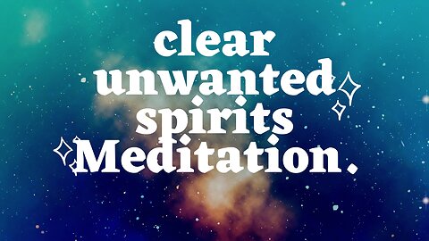 "Clearing Negative Energies: A Powerful Ritual to Cleanse Your Space from Bad Spirits"