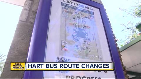 Major schedule shake-up begins for HART bus routes