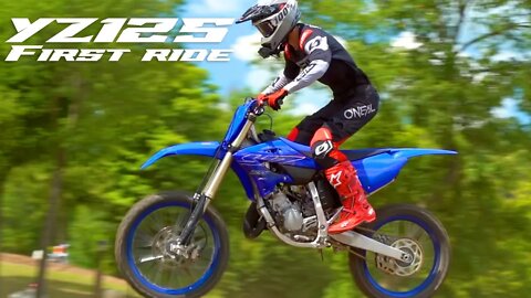 2022 YZ125 Two Stroke First Ride!