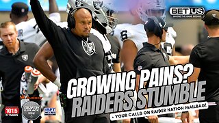 The Raiders Growing Pains Exposed!