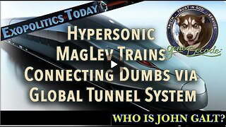 DR MICHAEL SALLA W/ GENE DECODEHypersonic MagLev Trains Connect Dumbs via Global Tunnel System.