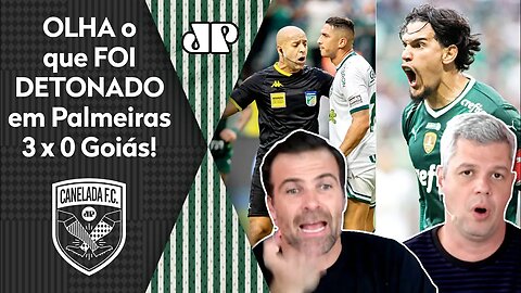 "ISSO FOI RIDÍCULO, UM ESCÂNDALO!" OLHA o que foi DETONADO em Palmeiras 3 x 0 Goiás!