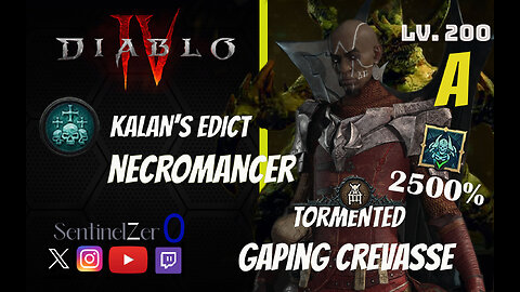 [A Tier] Kalan's Edict Necro VS Tormented Duriel