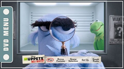 Muppets Most Wanted - DVD Menu