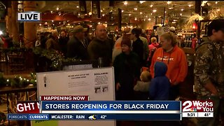 Stores reopening for black Friday