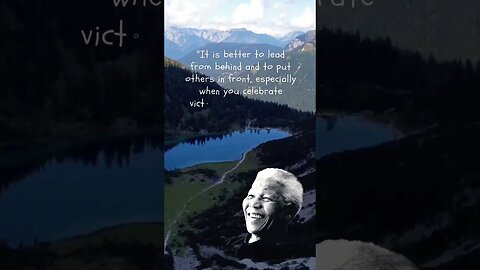 Nelson Mandela Qoutes About Leadership #shortsvideo #shortsfeed #shortsyoutube #qoutes